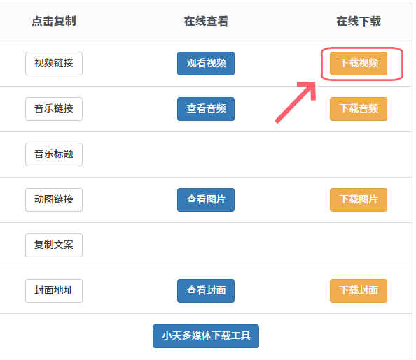 解析完毕后详情数据
