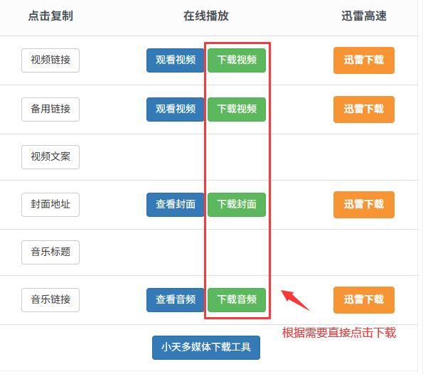 解析完毕后详情数据